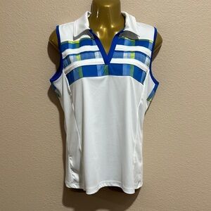 IZOD GOLF Women’s Sleeveless Polo, Size M